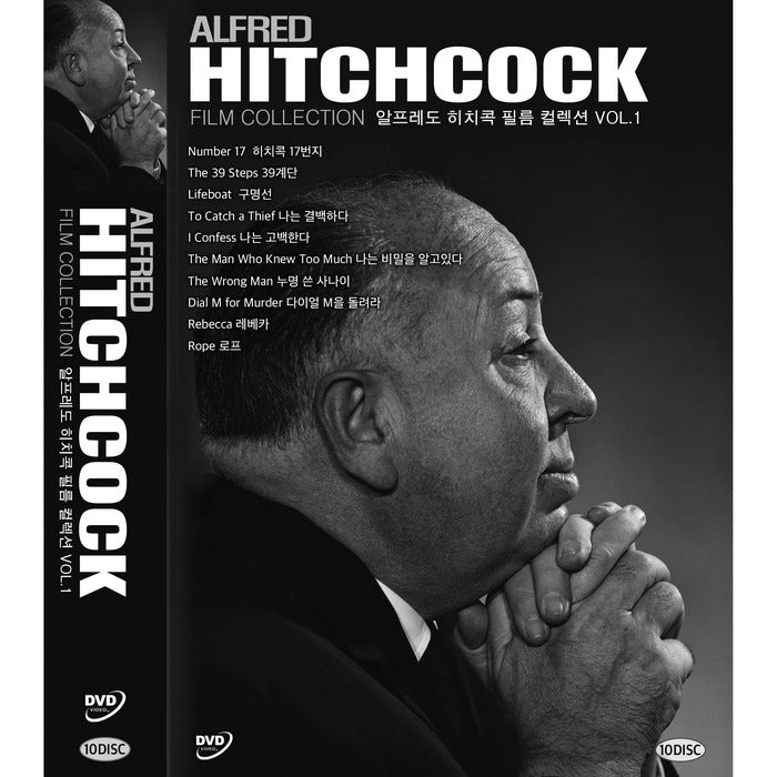 [DVD] Alfred Hitchcock Film Collection Vol.1 (10disc)