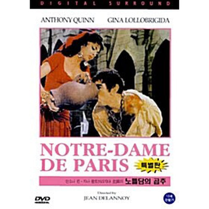 [DVD] The Curve of Notre Dame (Classic Movie) - Anthony Quinn and Gina Rollo Bridge