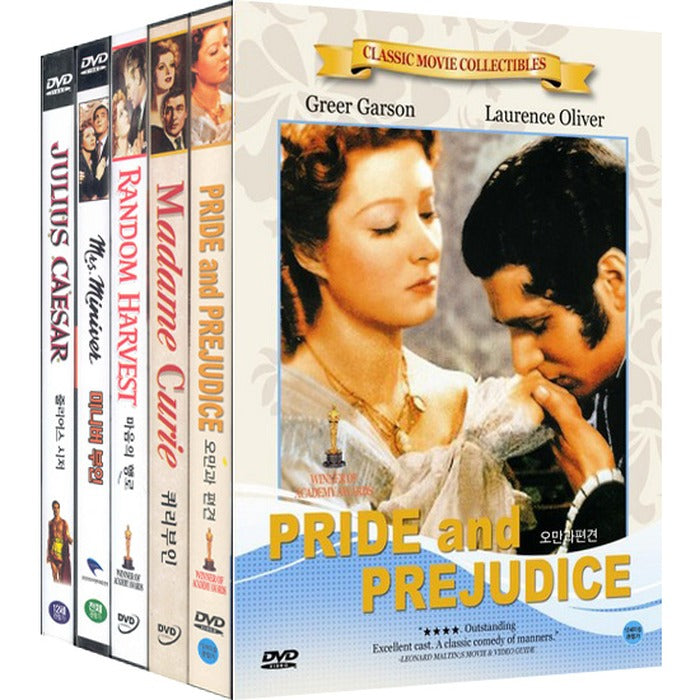 [DVD] The five Greergarson Collection: Julius Scissor, Mrs. Curie, Path of Mind, Mrs. Miniver, Pride and Prejudice