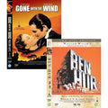 [2 DVDs] Ben Hur (2disc) + Gone with the Wind (1disc)