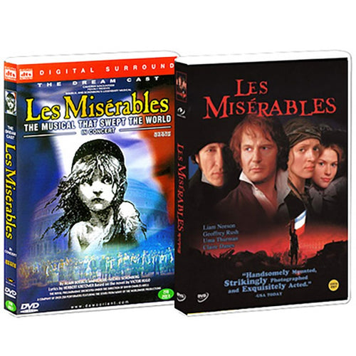 [2 DVDs] Les Miserables Movie + Musical 10th Anniversary Performance Set of 2