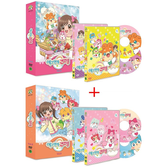 [DVD] Secret♥Eg Angel Cocomming Vol.1+ Vol.2 (4disc)- かみさまみならいなみツのこたま