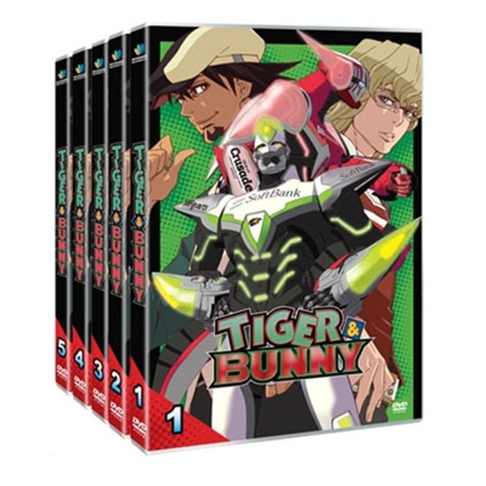 [DVD] Tiger and Bunny (VOL.1~5) LE (5disc)+