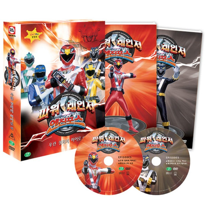 [DVD] Power Ranger Engine Force - HERO / Engine Force We One (2disc.out box)