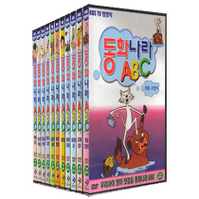 [DVD] Fairy tale ABC Legendary set (12disc) - Blessed Horan, Dogs and Goyang, Freckles, Silomeon Moon, Squirrel and Seoul Bat...