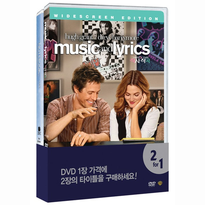 [DVD] The Notebook & Music And Lyrics