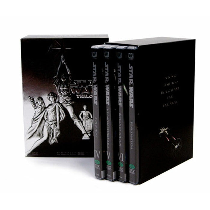 [DVD] Star Wars 3 Episodes: Episode 4, 5, 6, Bonus (4Disc, Outbox-Free)
