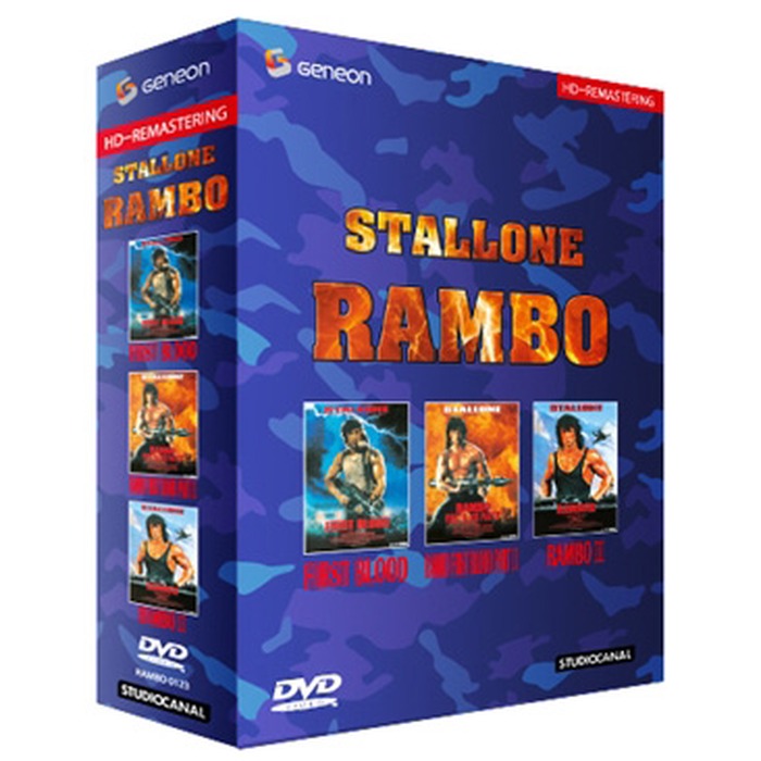 [DVD] Rambo Ⅰ,Ⅱ,Ⅲ 3Dvd Set - Hd Remastering Dvd