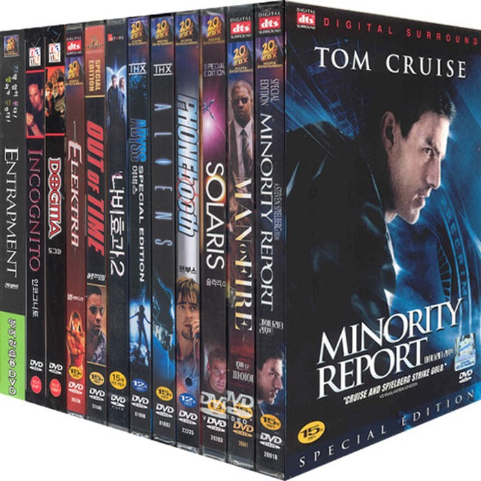 [DVD12] Special Feature Film Vol.7 Minority Report + Manon Fire + Soulless+Phone + Alien2+Abis+Navy Effect2+Out-Ob Time+Togmar+Incognitration+Entrance