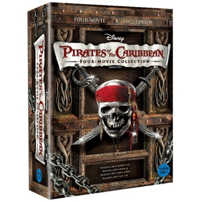 [DVD] Pirates Of The Caribbean Four Movie Collection