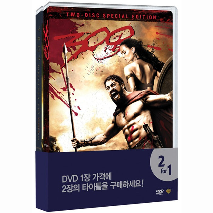 [DVD] (Double Pack) 300 & Troy Supervisor (4Disc)- 300 & Troy Actiondouble Pack