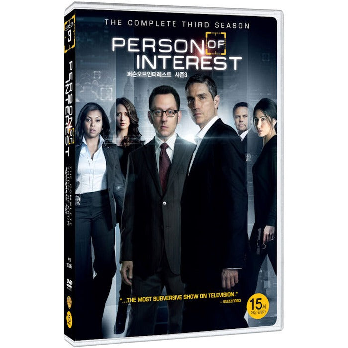[DVD] Person Of Interest: Complete Third Season