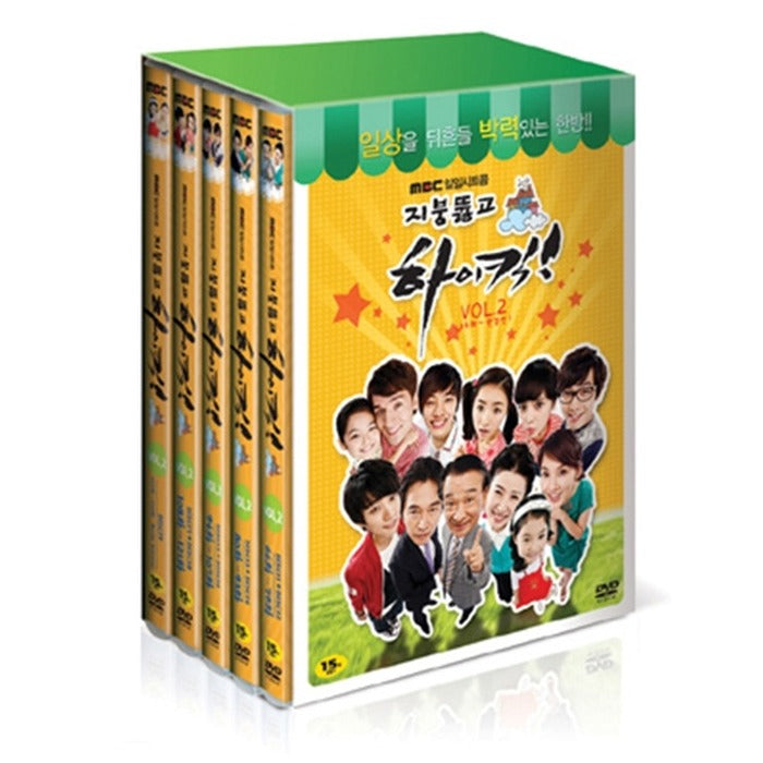 [DVD] Roofing High-Kick Vol.2 66 ~ 126Notice: The Final Meeting (9Disc) - Information Seat, New Segyeong, Lee Soon-Jae, Kim Jae-Ok, Hwangjeong