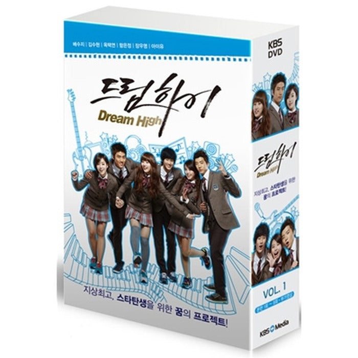 [DVD] Dream High Season 1 Vol.1 Supervisor (5Disc)- Iyu, Kim Suhyeon, Oktaeyeon, Badge, Bae Yong-Jun, Park Jinyoung