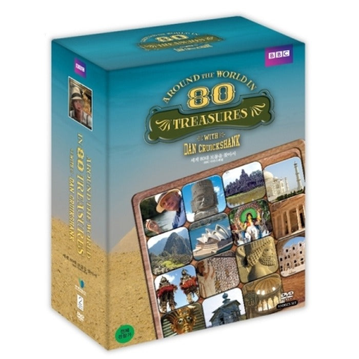 [DVD] Search For 80 World Treasures (10Disc)- Bbc Documentary: Treasure Hunt 80