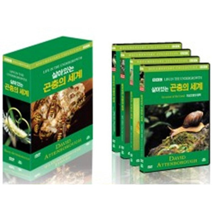 [DVD] [Bbc Documentary] Live Insect World Dvd 4 Box Set (4Disc)