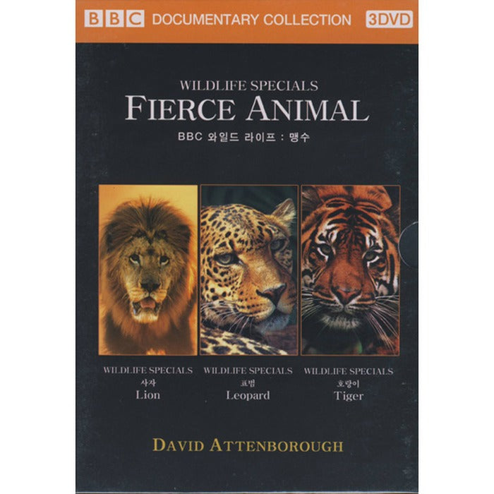 [DVD] Bbc Wildlife: Blinds (3Disc.Outbox) - Lions + Watches + Royale