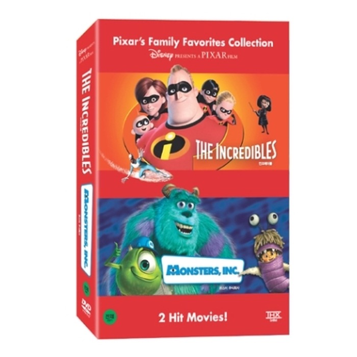 [DVD] The Incredible Ce + Monster Inc. Ce