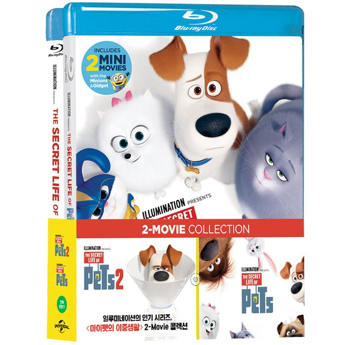 [Blu-ray] The Secret Life Of Pets: 2 Movie Collection