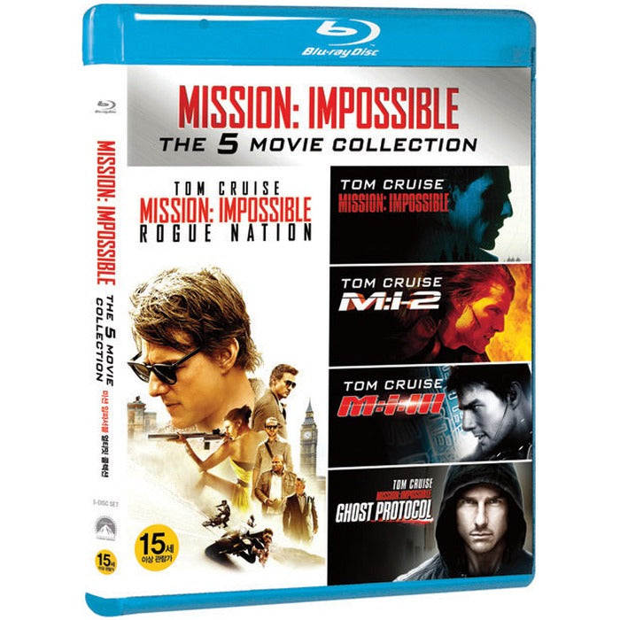 [Blu-ray] Mission Impossible: The 5 Movie Collection