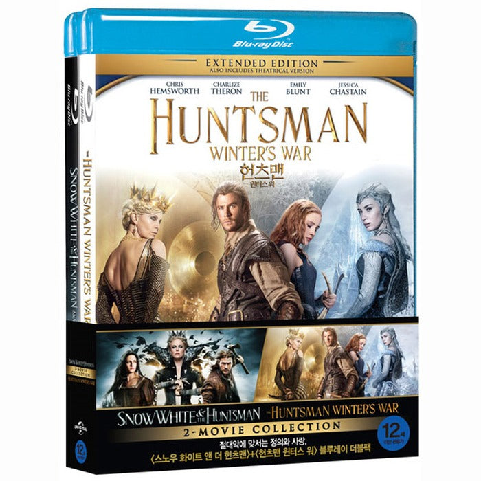 [Blue Ray] Snow White & The Huntsman & Huntsman: Winter War [Huntsman Double Pack Limited Edition]