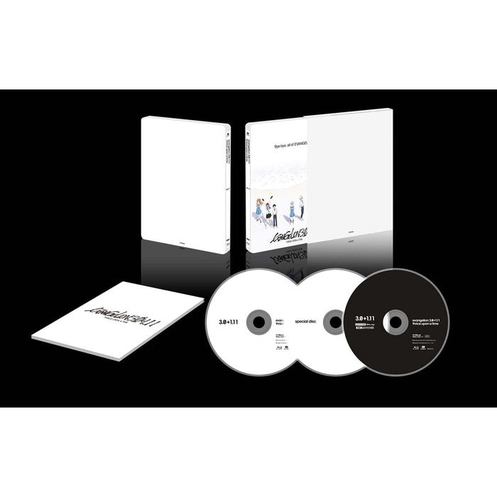 [Blu-ray] Evangelion 3.0+1.11 Thrice Upon A Time Steelbook Edition,3Disc