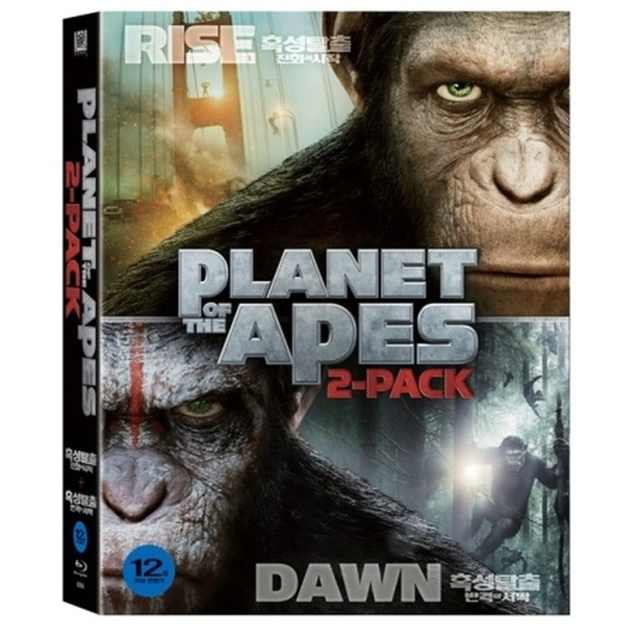 [Blu-ray] Planet Of The Apes (Rise Of The Planet Of The Apes + Dawn Of The Planet Of The Apes