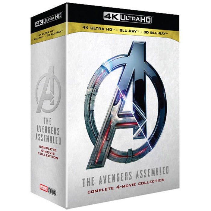 [Blu-ray] The Avengers Assembled: Complete 4 Movie Collection
