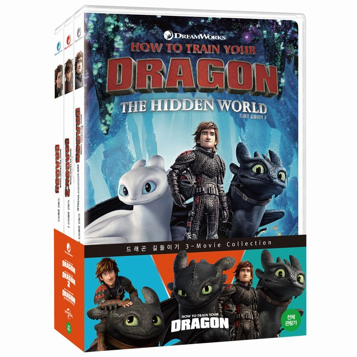 [DVD] How To Train Your Dragon 3 Movie Collection