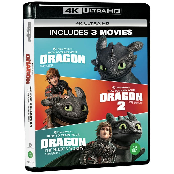 [Blu-ray] How To Train Your Dragon 3 Movie Collection