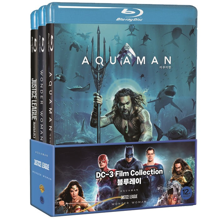 [Blu-ray] Justice League+Wonder Woman+Aquaman