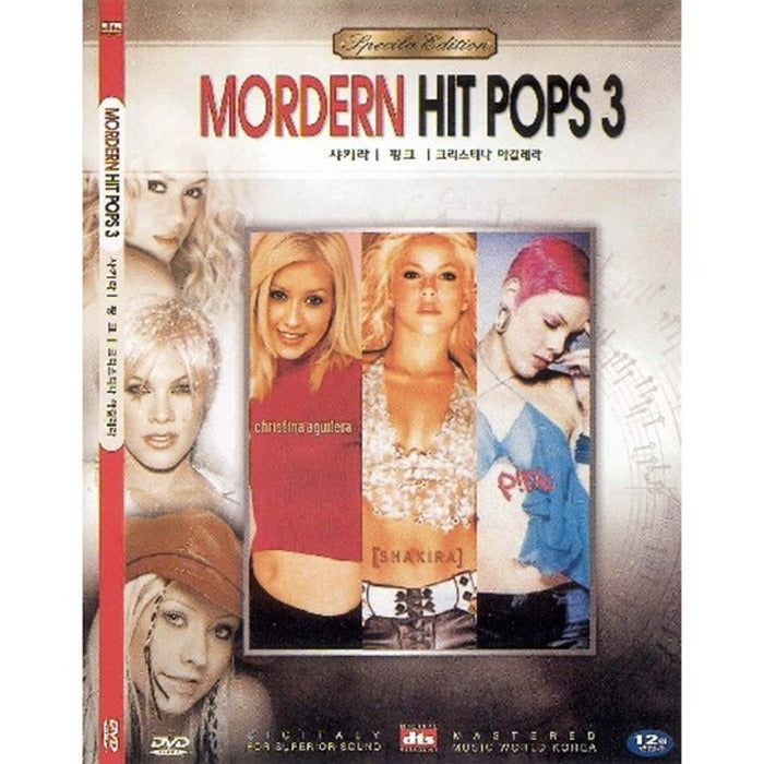 [DVD] Modern Hite Pops 3 - Shakira. Pink.Christina Agilrera