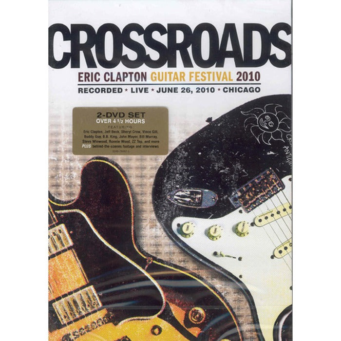 [DVD] Eric Clapton: Crossroad- Guitar Festival 2010 (2Disc) - Korean DVD cover