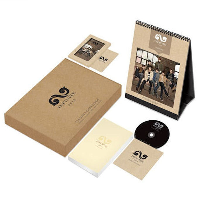 [INFINITE] Infinite 2015 Seasonal Painting- Calendar+Shoulder+Makingdvd+Minicalinder (Recommended)