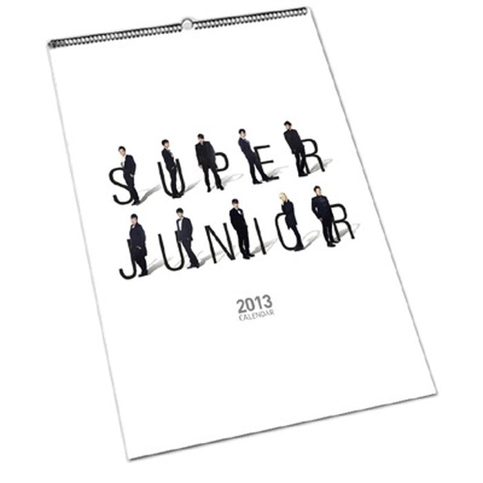 [Super Junior] Super Junior 2013 Season Painting: Wall-Mounted Calendar (Recommended)