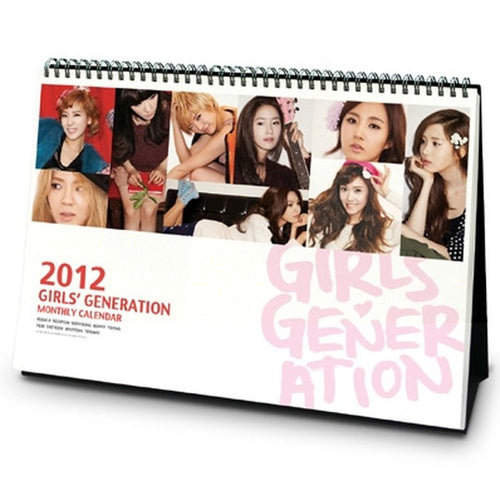 [Girl Era 2012 Official Calendar: Tabletop Calendar] (BANQUET)