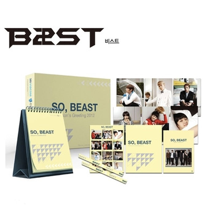 [Beast] Beast 2012 Season Setting: Tabletop Calder+Diary+Postcard+Masking Tape+Wireless Notes+Stickers (Non-Smoking)